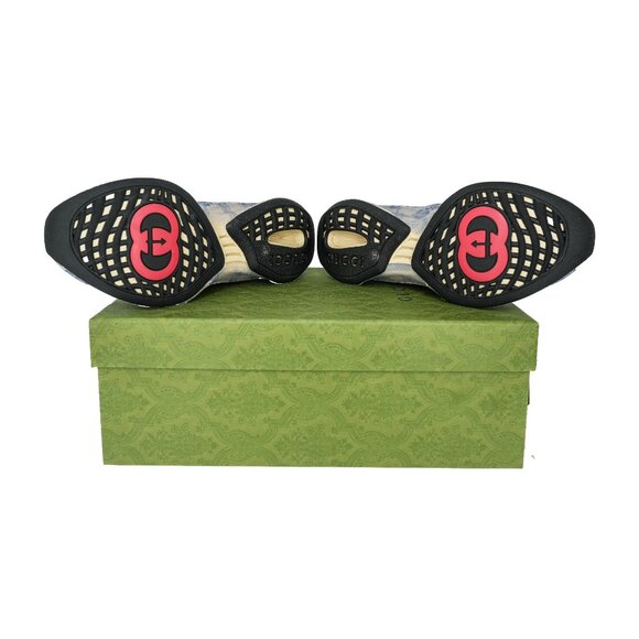 Gucci 725612 Women's GG Run Leather Sneakers - Picture 12 of 12